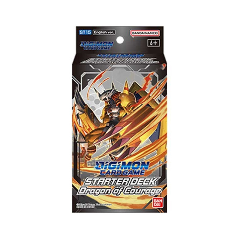 Digimon Card Game ST-15 Starter Deck Dragon of Courage ENG